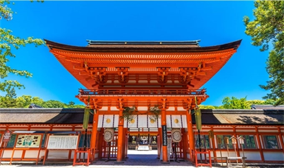 Đền thờ Shimogamo-jinja, Kyoto, Kansai, Nhật Bản