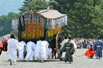 Lễ hội Aoi (Lễ hội hoa Thục quỳ), Kyoto, Kansai, Nhật Bản